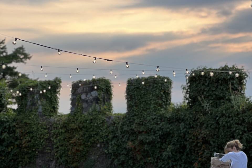 Cena nel parco