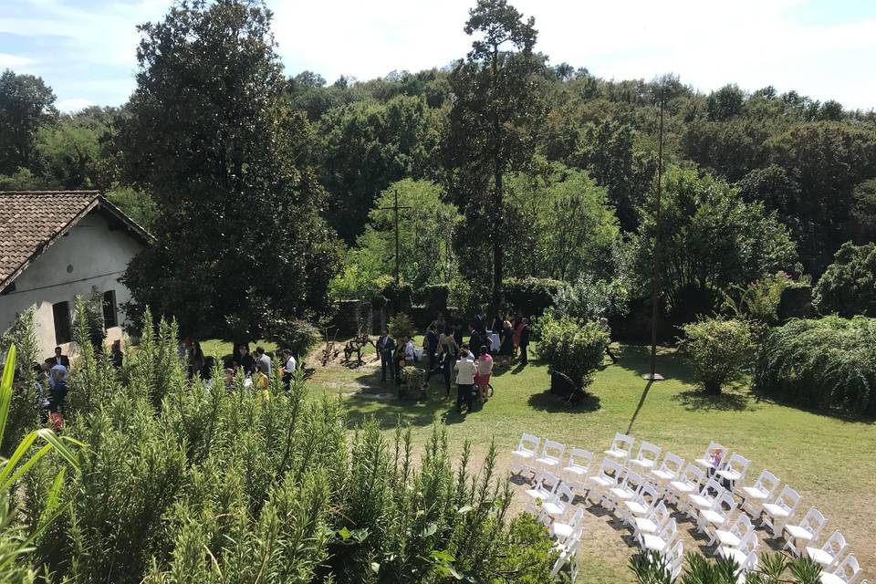 Parco nel primo ordine di mura