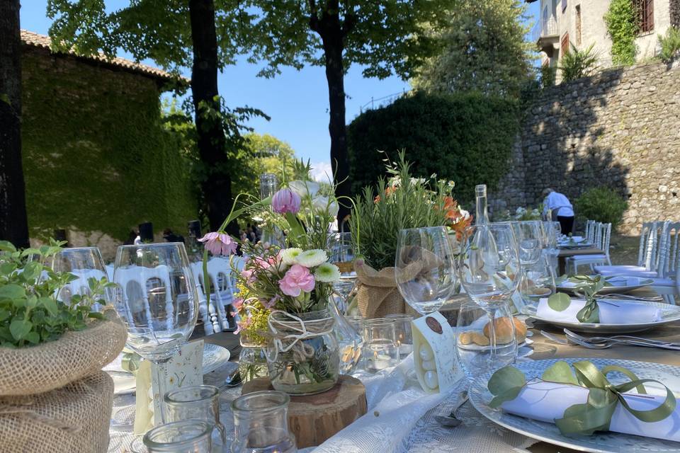 Cena sotto i tigli