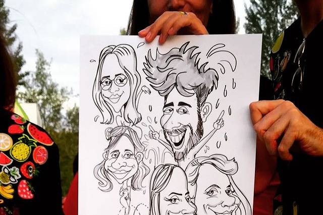 Disegnatore Ritrattista Caricature Corazón