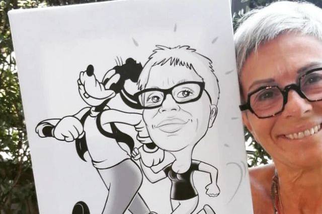 Disegnatore Ritrattista Caricature Corazón