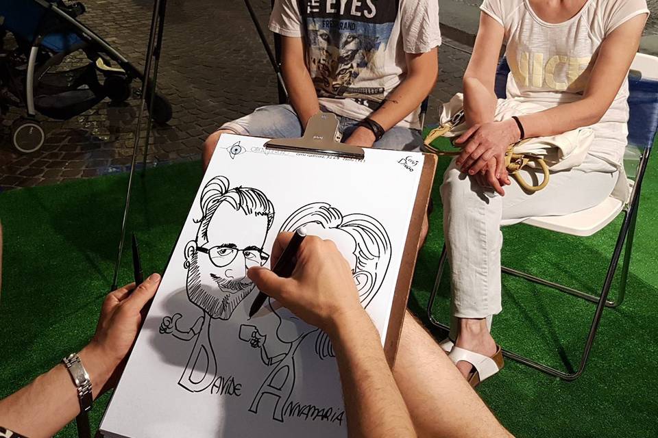 Disegnatore Ritrattista Caricature Corazón