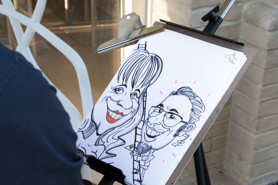 Disegnatore Ritrattista Caricature Corazón