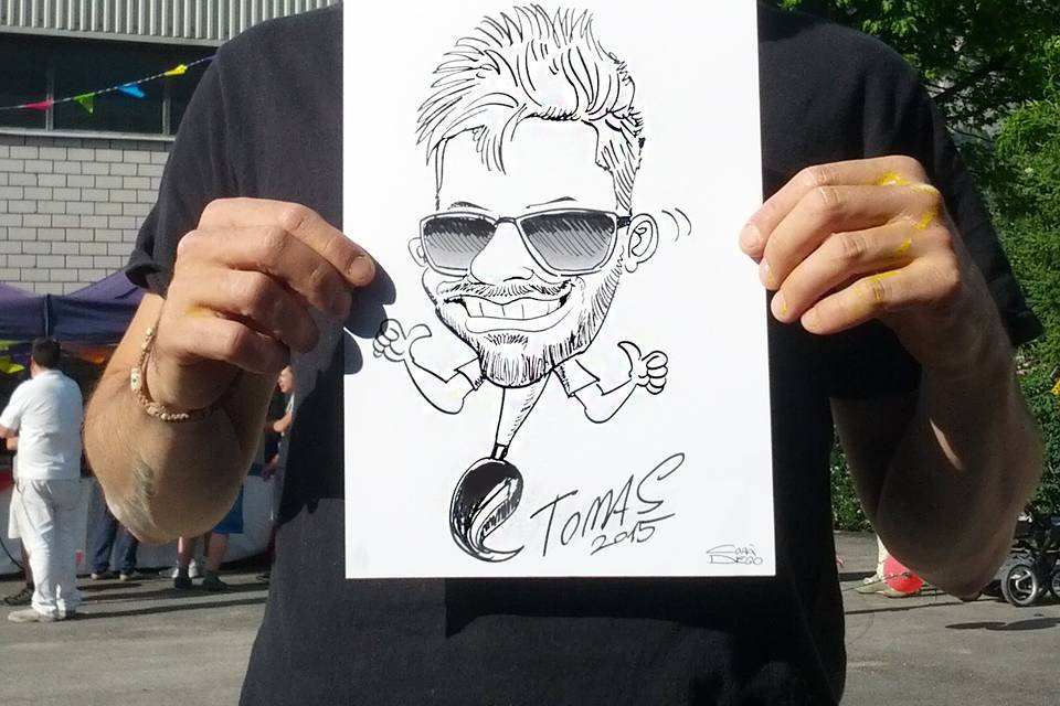 Disegnatore Ritrattista Caricature Corazón