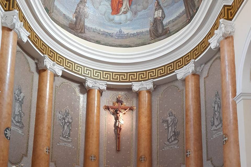 Decorazione interno chiesa