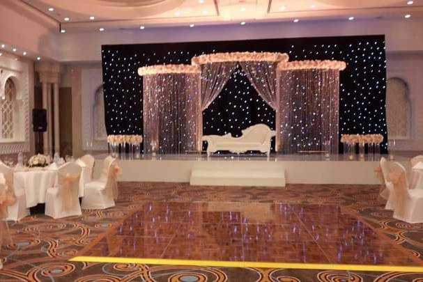 Koosha backstage Wedding Dubai