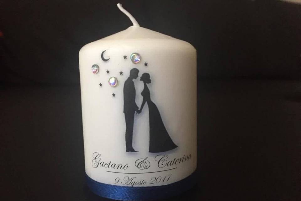 Candele matrimonio