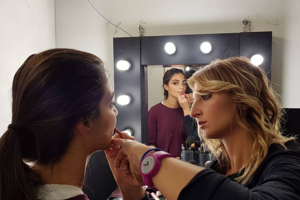 Trucco videoclip rock story