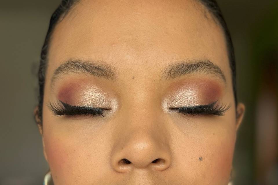 Matte finish makeup