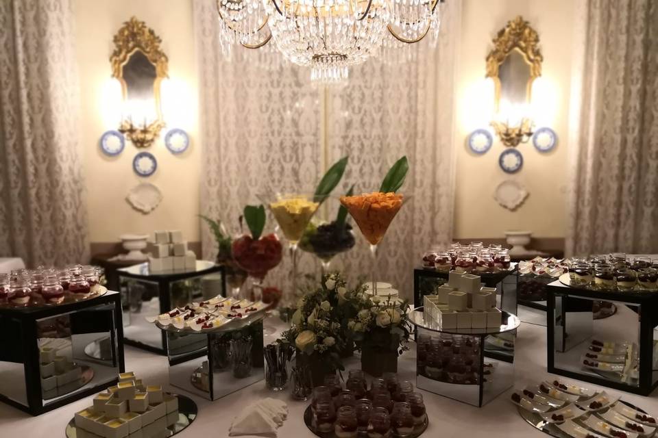 Il buffet di dolci