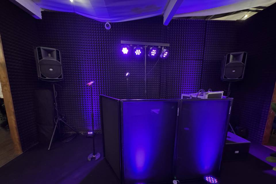 Allestimenti palco luci audio