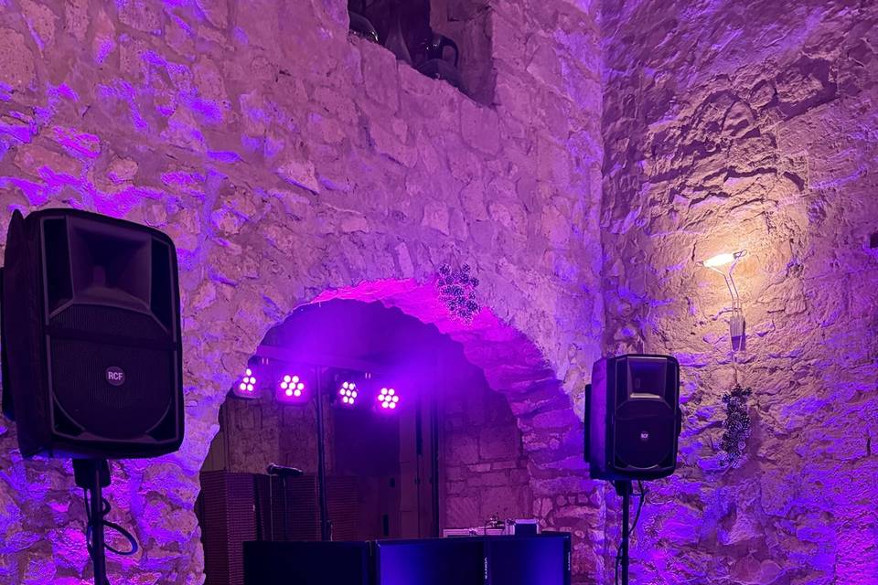 Allestimenti palco luci audio