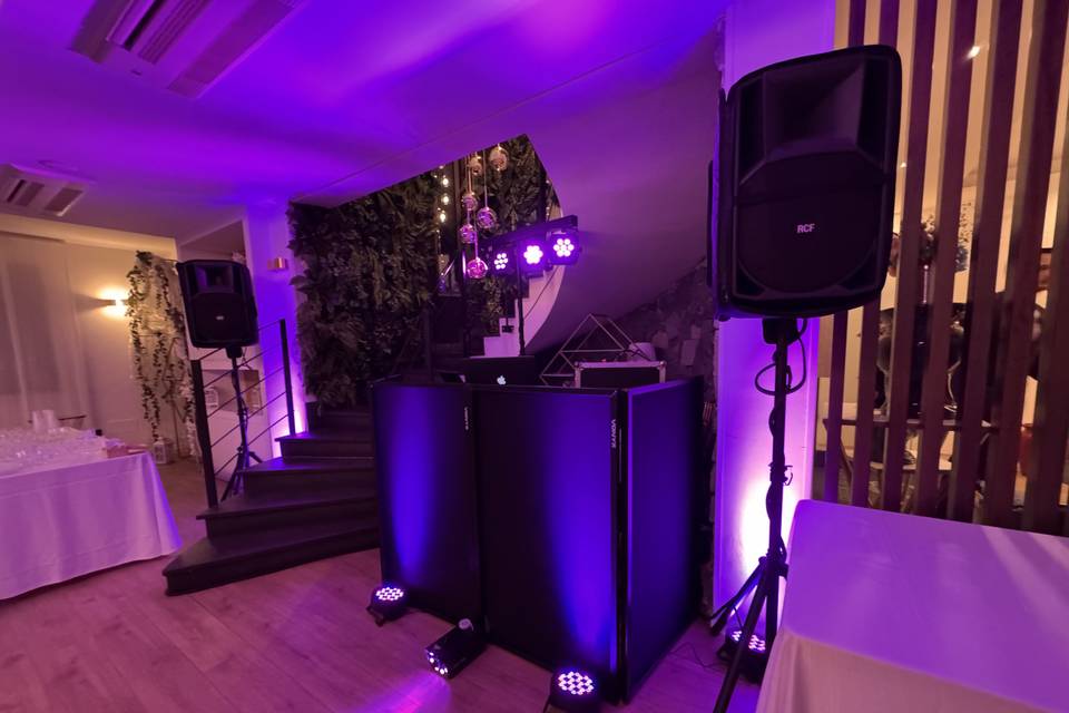 Allestimenti palco luci audio