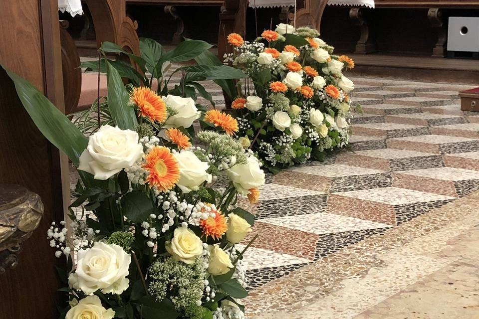 Allestimento matrimonio