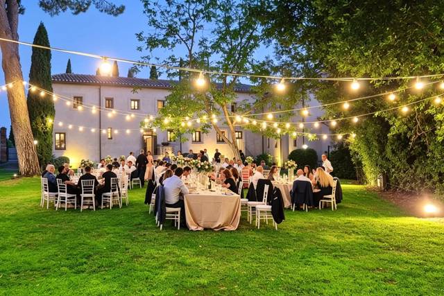 Sala con cielo stellato