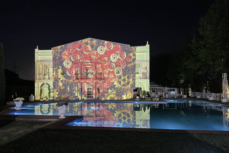 Matrimonio in villa renoir