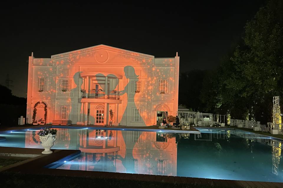 Matrimonio in villa renoir