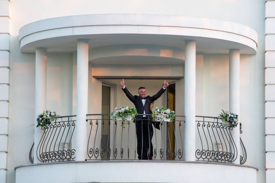 Matrimonio in villa renoir