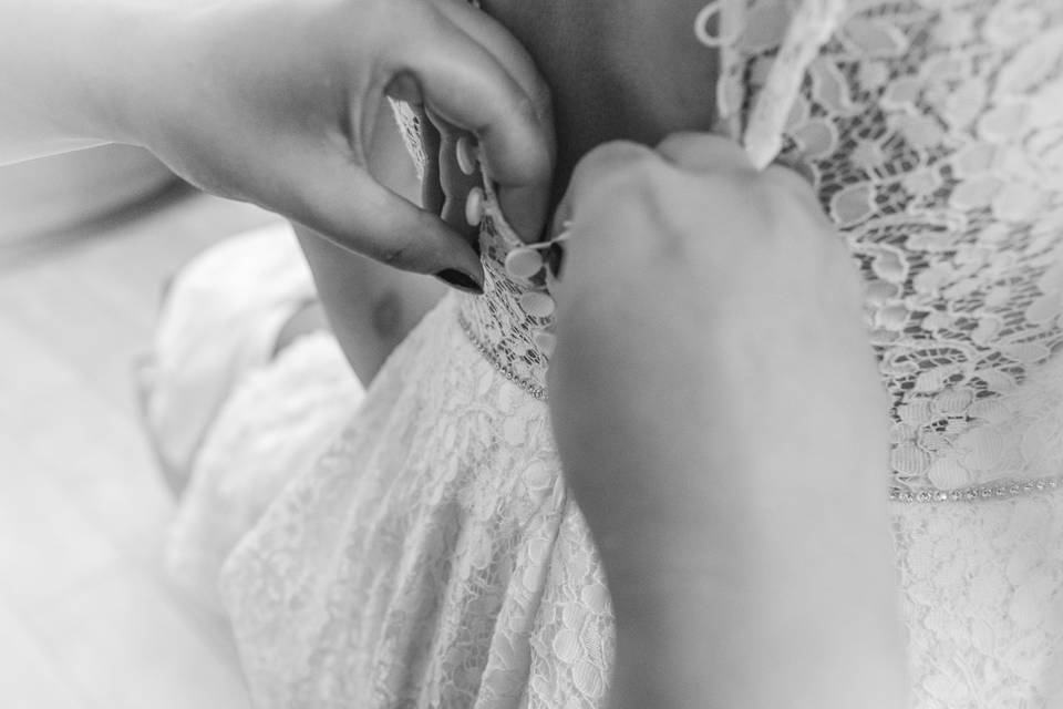 Preparazione della sposa