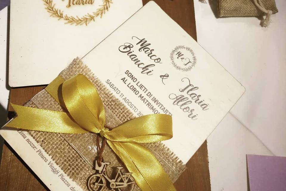 Buste da lettera personalizzate per il matrimonio - Matrimoni Livorno