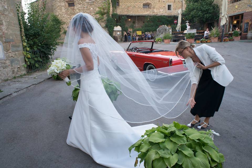 Wedding palnner al lavoro