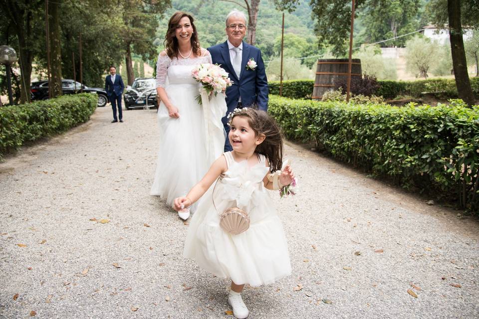 L'arrivo della sposa