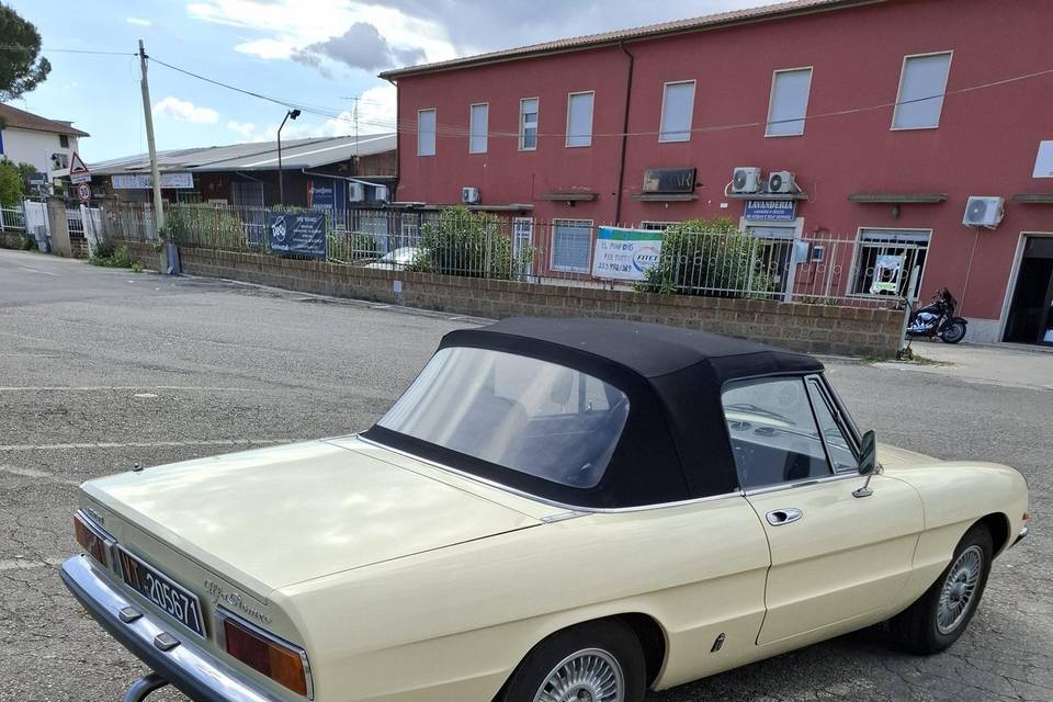 Alfa Romeo Duetto posteriore
