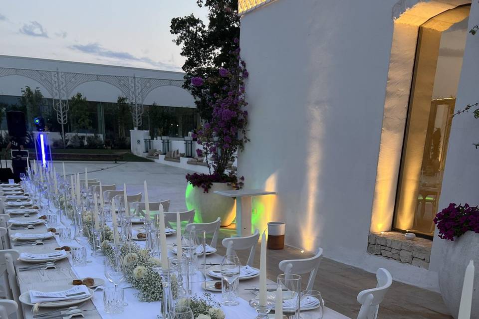 Tavolo imperiale masseria cari