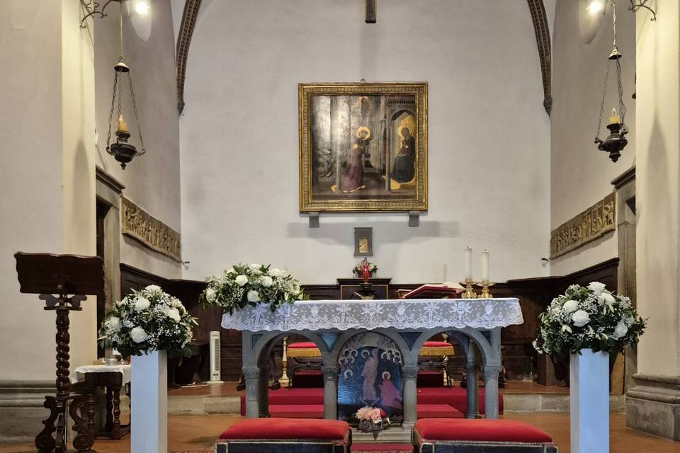 Addobbo chiesa