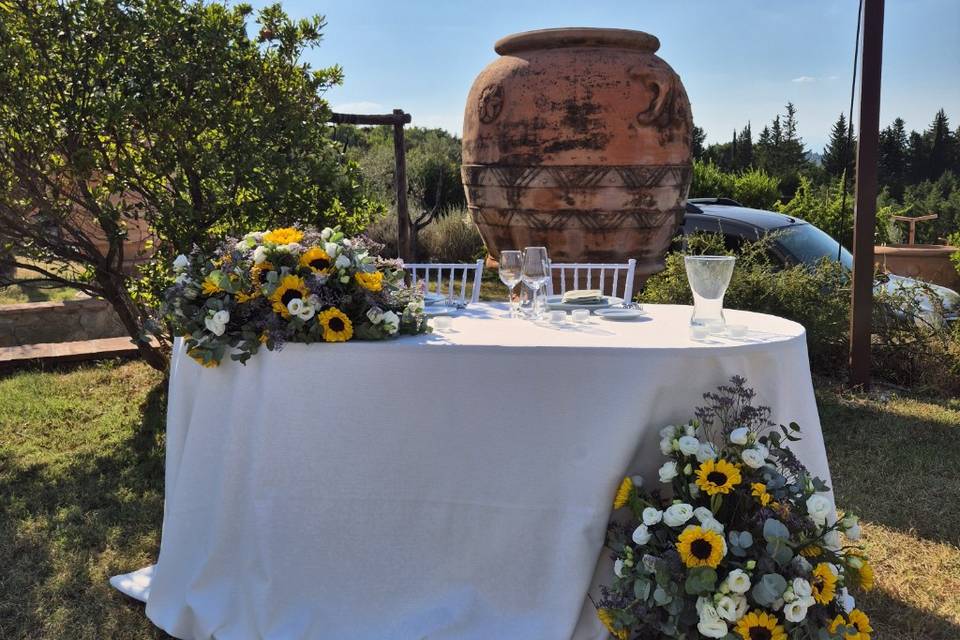 Tavolo sposi