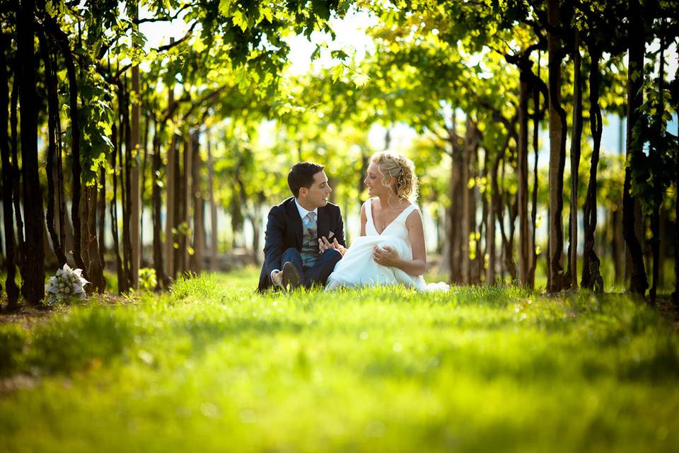Matrimonio tra le vigne