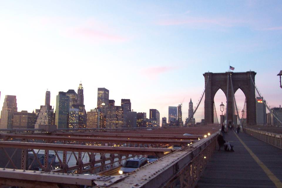 ...il ponte di Brooklyn...