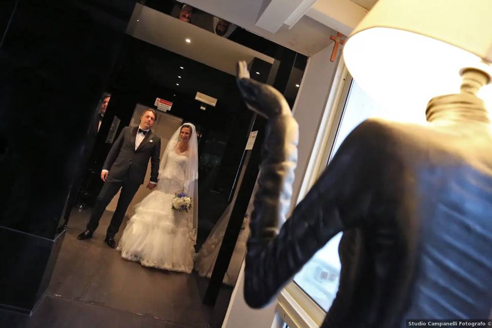 L'attesa prima di entrare