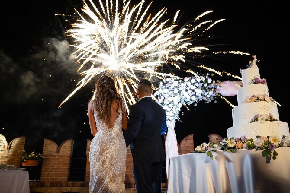 Fireworks sposa