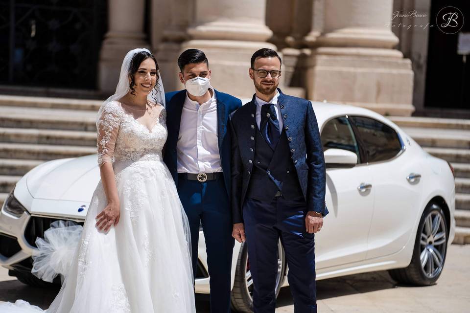 Maserati Ghibli Real Wedding