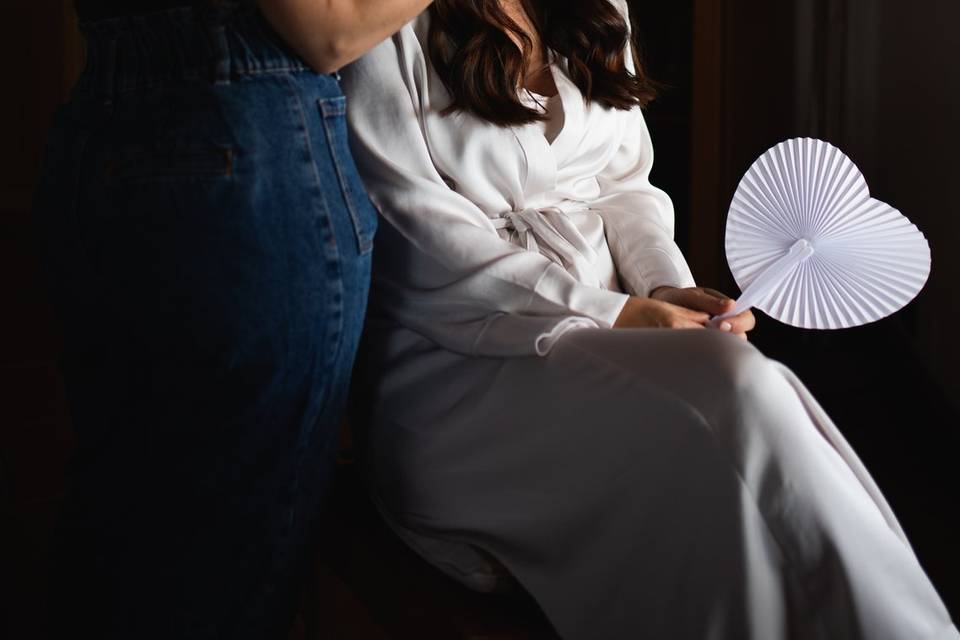 Preparazione della sposa