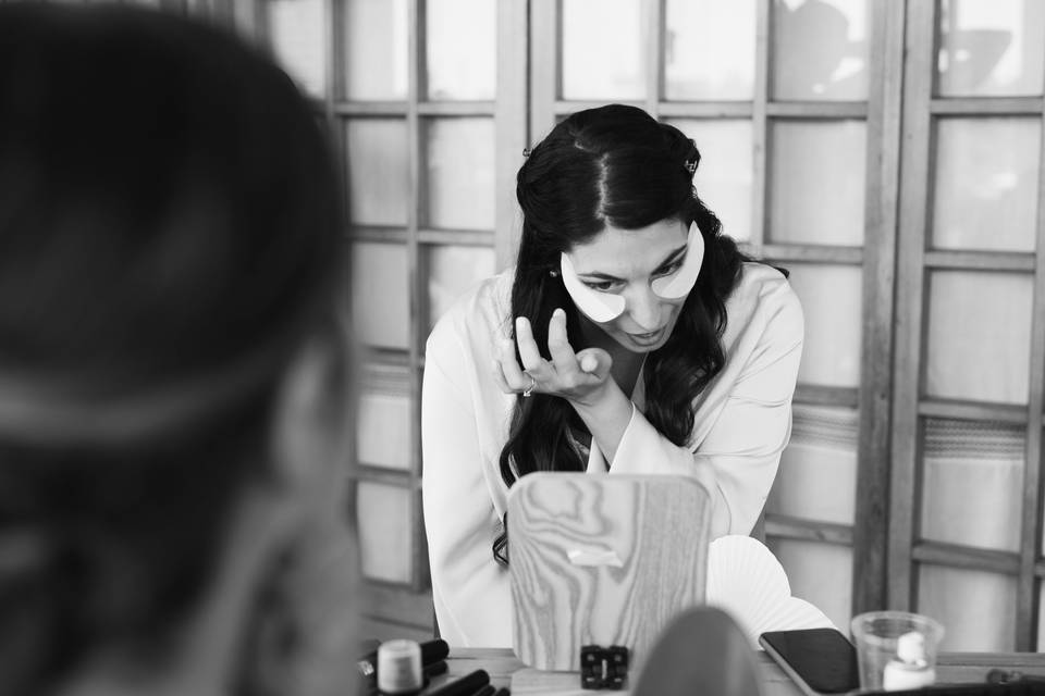 Preparazione della sposa