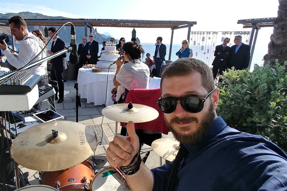 Wedding moments in vulcano