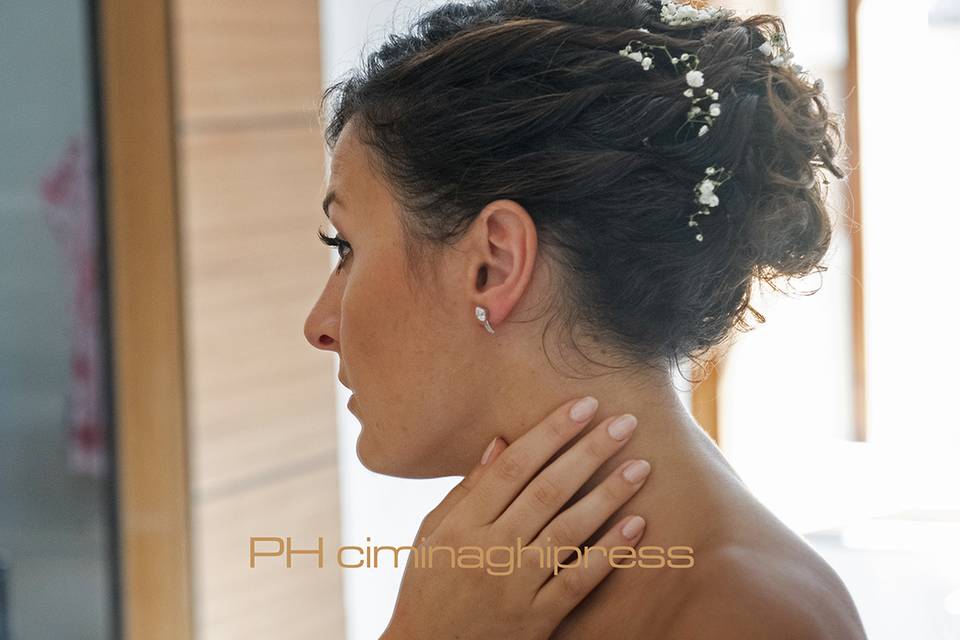 Preparazione sposa