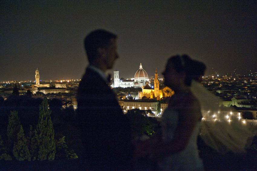 Vista su Firenze