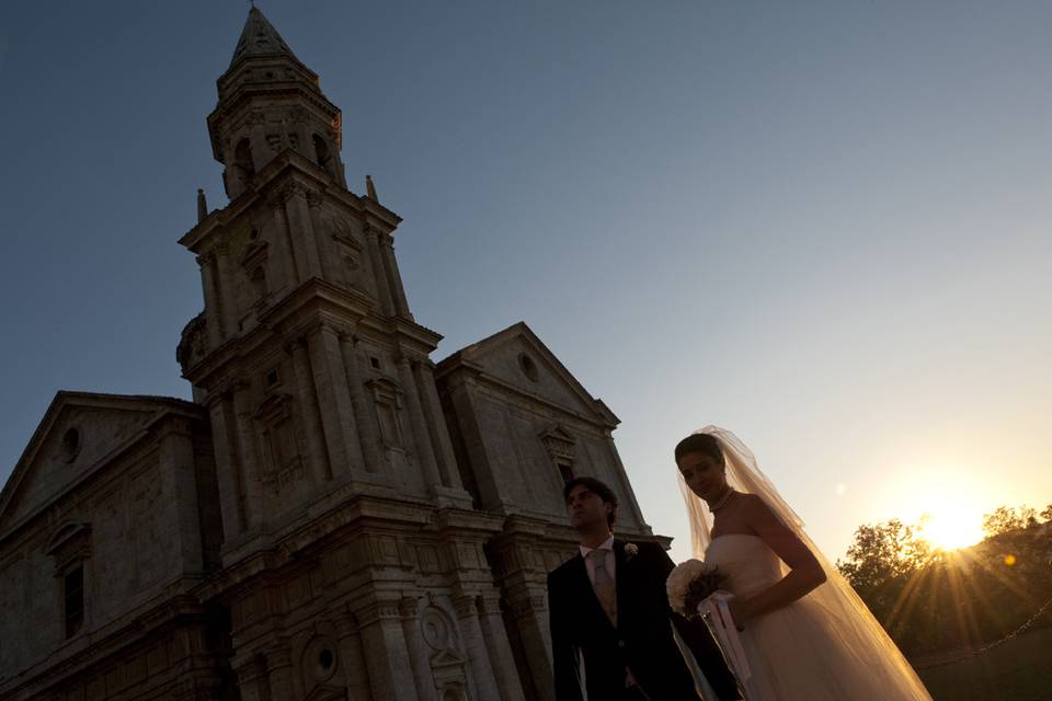 Sposi a San Biagio Montepulcia