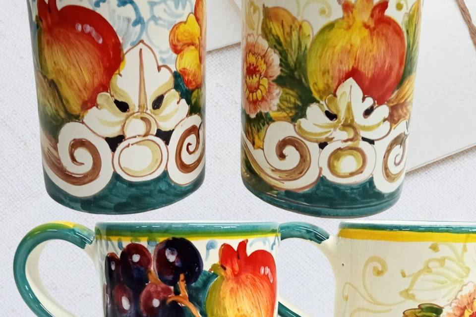 Mug - bicchiere h cm  9