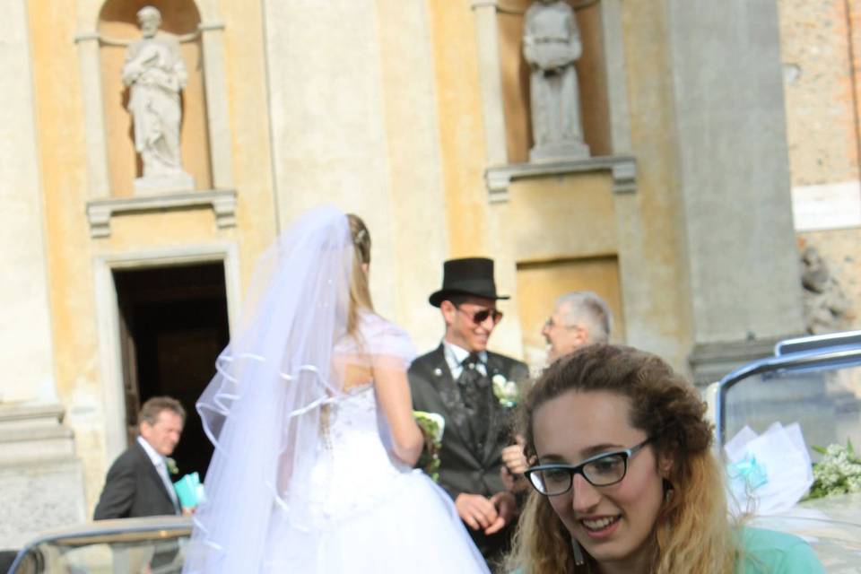 Sposa uscita