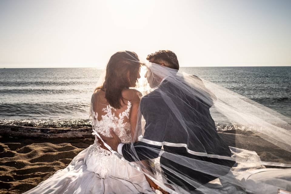 Summer elopement in Sicily.