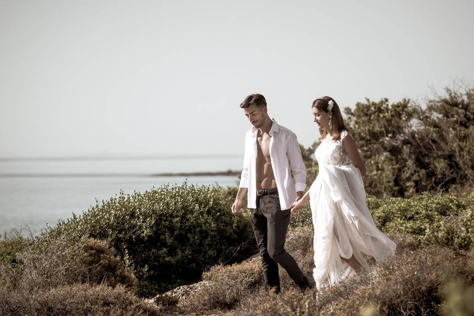 Summer elopement in Sicily.