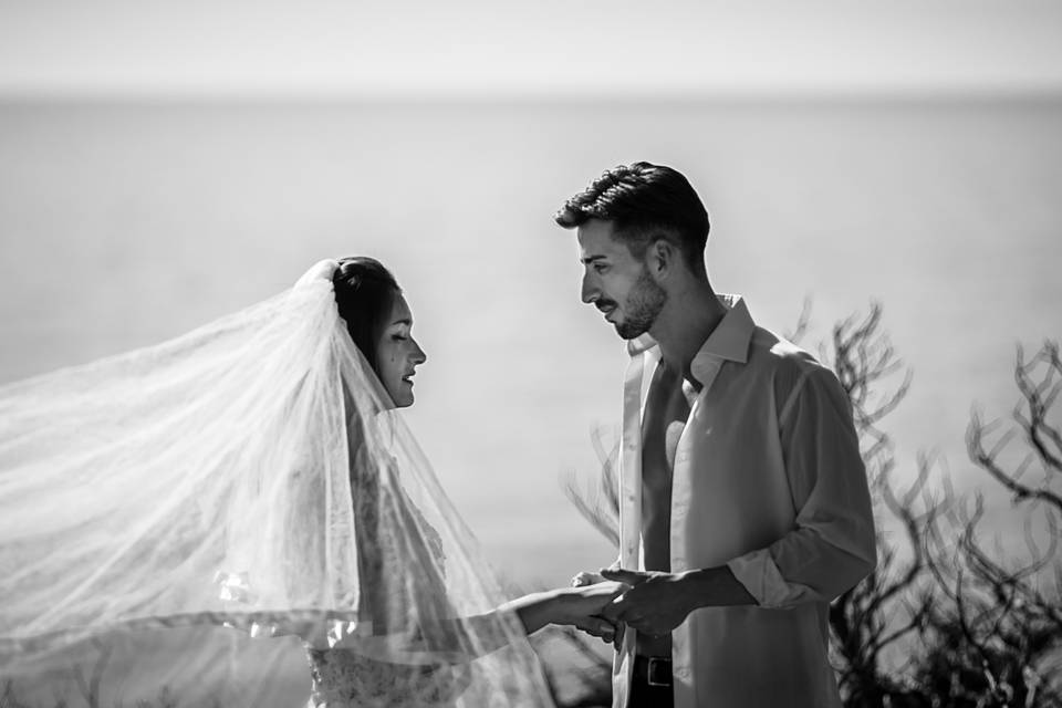 Summer elopement in Sicily.