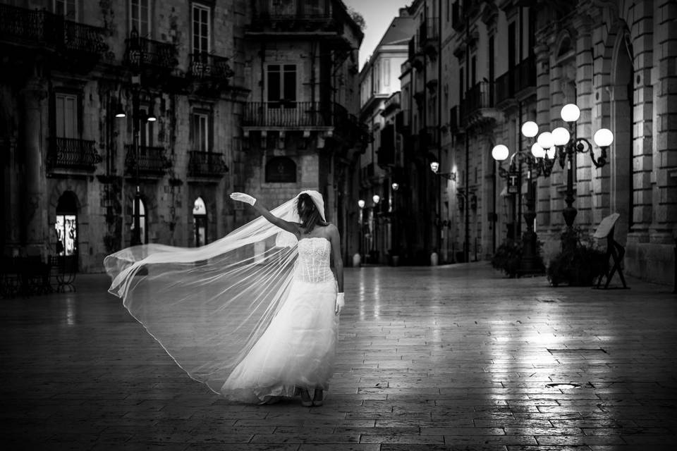 Bride in Ortigia