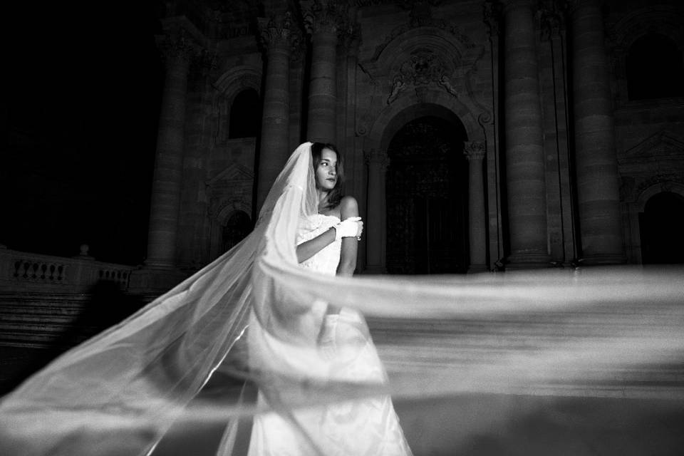 Bride in ortigia