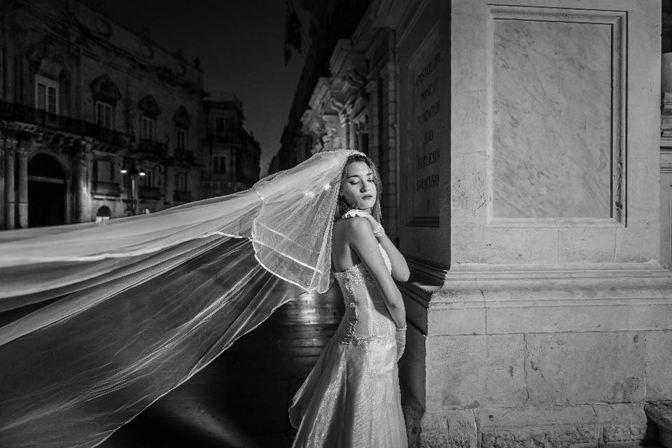 Bride in ortigia