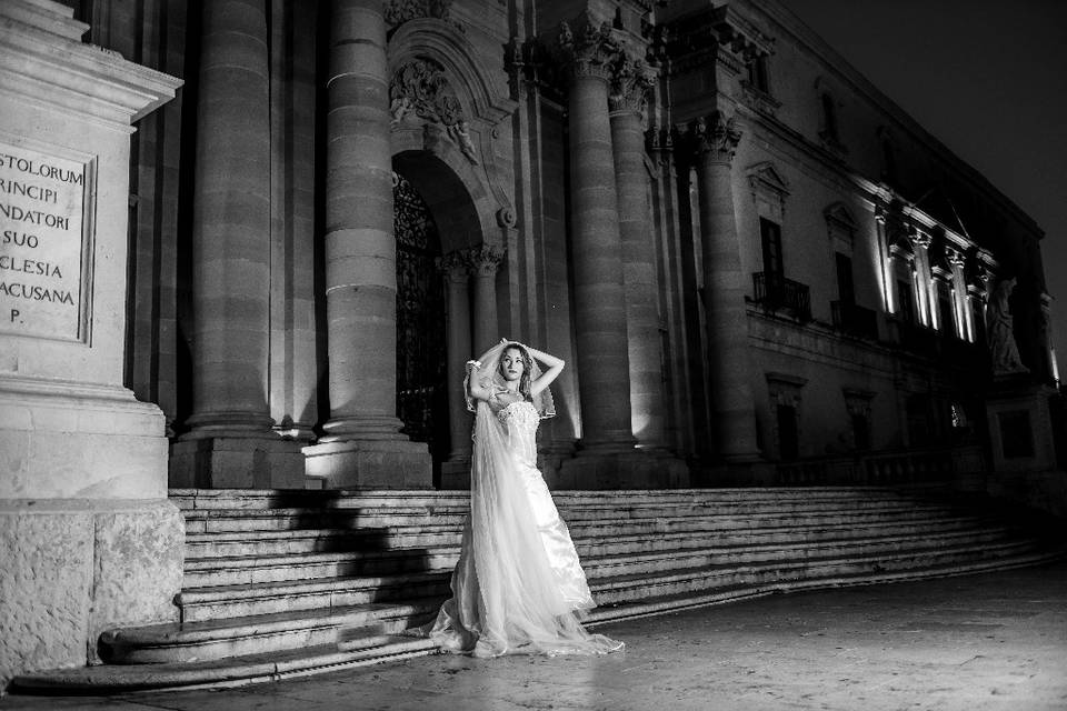 Bride in ortigia